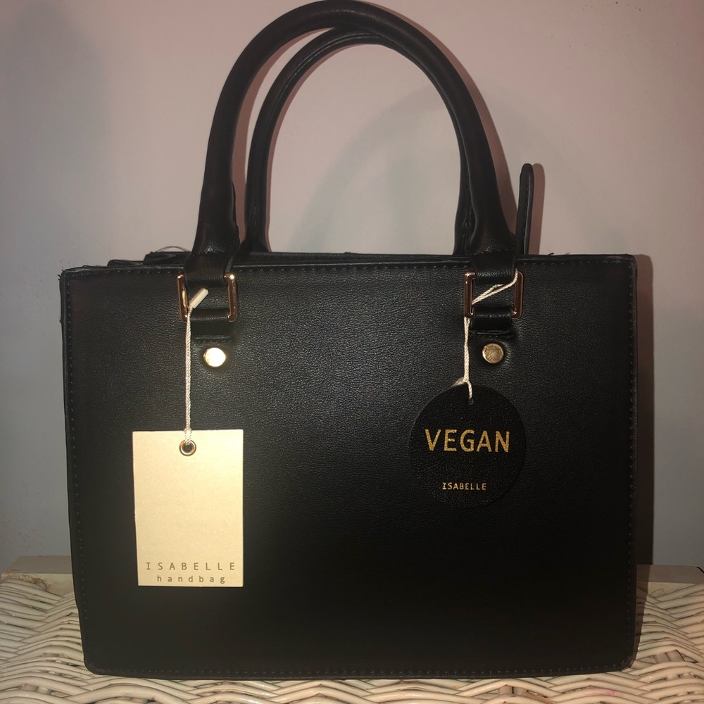Vegan Black Handbag